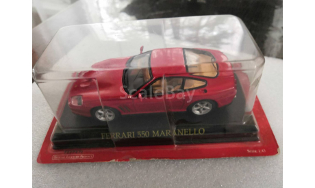 Ferrari 550 Maranello, журнальная серия Ferrari Collection (GeFabbri), scale43