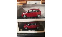 Opel Meriva 2003 красный Minichamps, масштабная модель, scale43