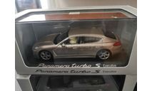 Porsche Panamera Turbo S 2014 executive gold, масштабная модель, scale43