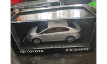 Toyota Avensis 2009 серебристый, масштабная модель, Minichamps, scale43