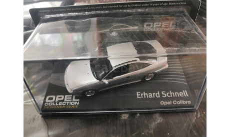Opel Calibra Erhard Schnell 1990 серебристый, масштабная модель, scale43