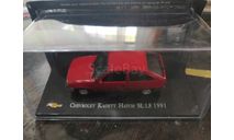 Chevrolet Kadett Si 1.8 1991 (Opel Kadett E) красный, масштабная модель, Altaya, scale43