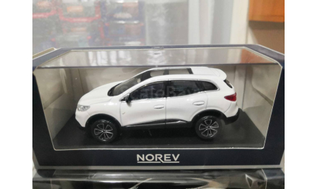 Renault Kadjar white, масштабная модель, Norev, scale43