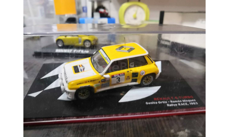 Renault 5 Turbo 1983 Genito Ortiz - Ramón Mínguez #3  sport, масштабная модель, Altaya, scale43