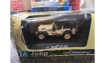 Jeep CJ-2A cararama, масштабная модель, scale43