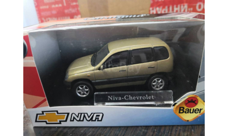 Шевроле Chevrolet Niva Нива 4х4 бежевый металлик Cararama, масштабная модель, scale43
