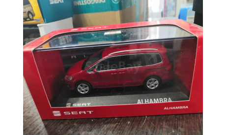 Seat Alhambra II, масштабная модель, scale43