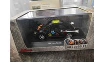 Volkswagen New Beetle Die Ludolfs черный, масштабная модель, Schuco, 1:43, 1/43