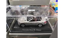 Mercedes Benz SL Klasse silver, масштабная модель, Mercedes-Benz, scale43
