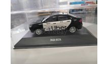 Lada Vesta ваз ЛАДА ВЕСТА такси Uber, масштабная модель, Конверсии мастеров-одиночек, scale43