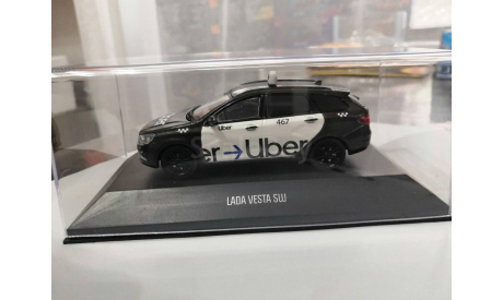 Lada Vesta лада веста ваз SW такси Uber, масштабная модель, Конверсии мастеров-одиночек, scale43