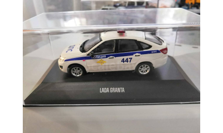 ВАЗ LADA GRANTA  ДПС полиция 54-447, масштабная модель, scale43
