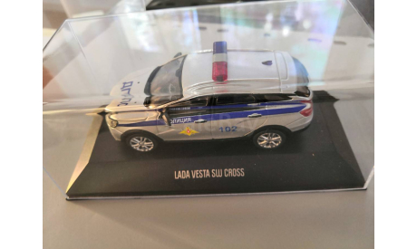 ВАЗ LADA VESTA SW CROSS ДПС ПОЛИЦИЯ 16, масштабная модель, Конверсии мастеров-одиночек, scale43