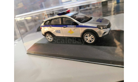 ВАЗ LADA VESTA SW CROSS ДПС ПОЛИЦИЯ 16, масштабная модель, Конверсии мастеров-одиночек, scale43