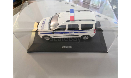 ВАЗ LADA Largus ГИБДД дорожный надзор, масштабная модель, Конверсии мастеров-одиночек, scale43