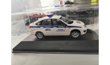 ВАЗ LADA GRANTA  ДПС полиция г.Белгород, масштабная модель, scale43