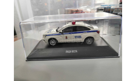ВАЗ LADA VESTA ДПС ПОЛИЦИЯ МОСКВА, масштабная модель, Конверсии мастеров-одиночек, scale43
