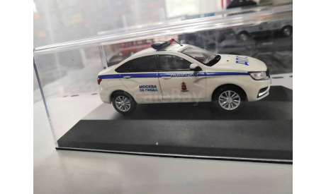 ВАЗ LADA VESTA ДПС ПОЛИЦИЯ МОСКВА, масштабная модель, Конверсии мастеров-одиночек, scale43