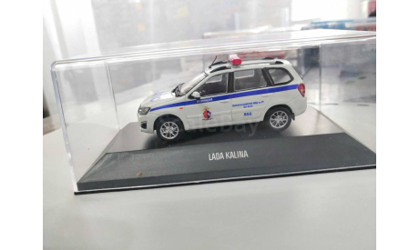 ВАЗ LADA KALINA SW  ДПС ПОЛИЦИЯ по РТ, масштабная модель, scale43