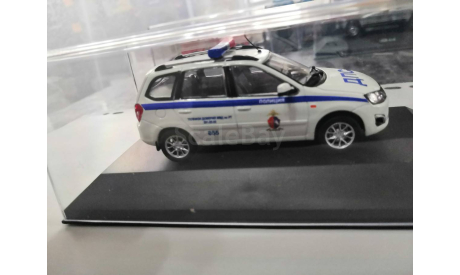 ВАЗ LADA KALINA SW  ДПС ПОЛИЦИЯ по РТ, масштабная модель, scale43