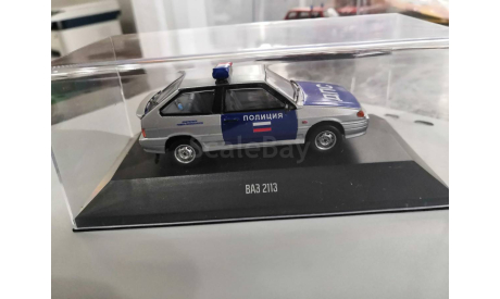 ВАЗ-2113 ДПС ПОЛИЦИЯ 23 регион, масштабная модель, scale43