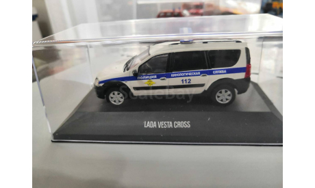 ВАЗ LADA Largus CROSS полиция кинологическая служба, масштабная модель, Конверсии мастеров-одиночек, scale43