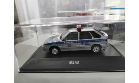 ВАЗ-2114 ДПС МИЛИЦИЯ 97 регион, масштабная модель, scale43