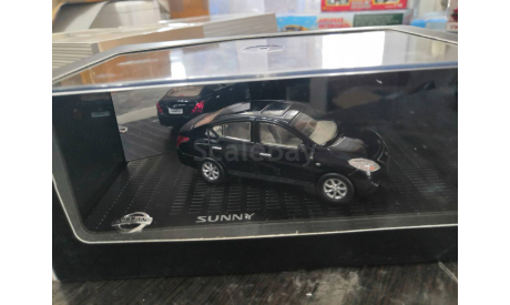 Nissan Sunny Black, масштабная модель, scale43