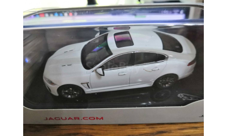 Jaguar XFR белый, масштабная модель, IXO Road (серии MOC, CLC), scale43