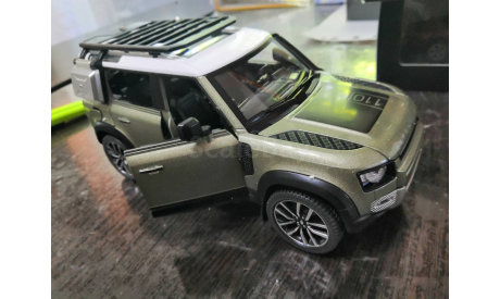 Land Rover Defender 110  1:24, масштабная модель, scale24