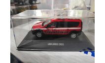 Lada Largus Cross пожарный г.Тольятти, масштабная модель, Конверсии мастеров-одиночек, scale43, ВАЗ
