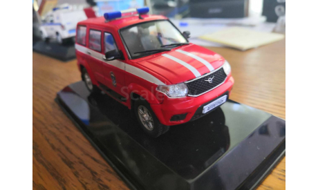 УАЗ Патриот Пожарная охрана, масштабная модель, Конверсии мастеров-одиночек, scale43