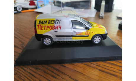 Лада ларгус серебро ТК петрович, масштабная модель, Конверсии мастеров-одиночек, scale43, ВАЗ