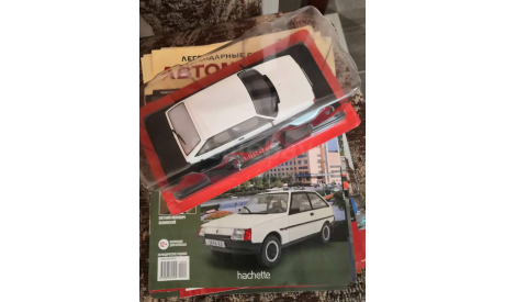 Легендарные советские автомобили №35 - ЗАЗ-1102 ’Таврия’, журнальная серия масштабных моделей, scale24
