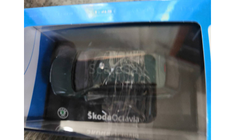 Skoda Octavia Combi 2005 Green Island Met., масштабная модель, Abrex, scale43, Škoda