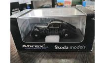 Skoda Popular Sport Monte Carlo black, масштабная модель, Abrex, scale43, Škoda