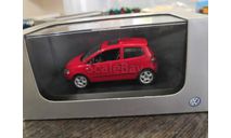 Volkswagen FOX красный, масштабная модель, scale43