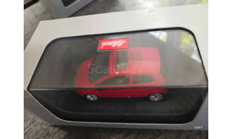 Volkswagen FOX красный, масштабная модель, scale43