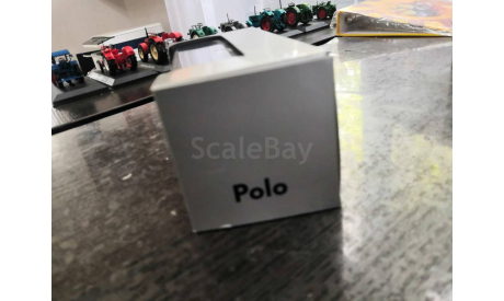 Volkswagen polo чёрный, масштабная модель, scale43
