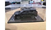 Mitsubishi Outlander 2022 черный, масштабная модель, scale43