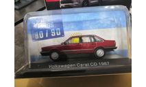 Volkswagen Carat CD (B2) 1987 (VW Passat) красный, масштабная модель, Altaya, scale43