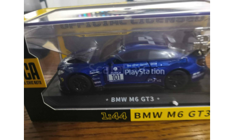 BMW M6 GT3 1:44, масштабная модель, scale43