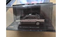Chevrolet Monza Classic 1986 черный с серебристым, масштабная модель, Altaya, scale43