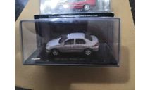 Chevrolet Prisma 2012 серебристый, масштабная модель, Altaya, scale43