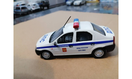 RENAULT LOGAN ДПС МИЛИЦИЯ, масштабная модель, Конверсии мастеров-одиночек, scale43