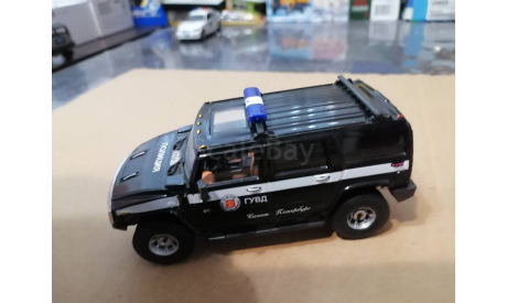 HUMMER H2 ОМОН ПОЛИЦИЯ СПБ, масштабная модель, scale43