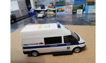 FORD TRANSIT ОМОН МИЛИЦИЯ, масштабная модель, scale43