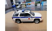 CADILLAC ESCALADE ПОЛИЦИЯ СПБ, масштабная модель, scale43