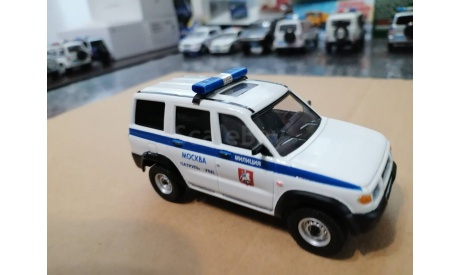 УАЗ-3160 ППС МИЛИЦИЯ МОСКВА, масштабная модель, scale43