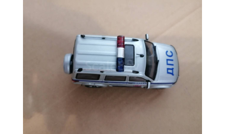 УАЗ-ПАТРИОТ ДПС ПОЛИЦИЯ МОСКВА, масштабная модель, scale43